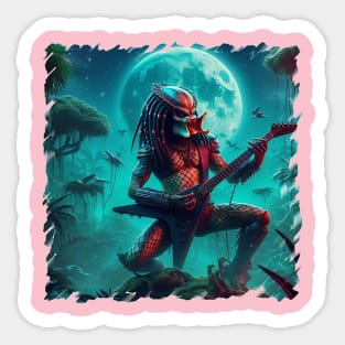 Predator Rockstar Sticker